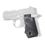 Hogue Grip Sig P238 Rubber Finger-Groove Black photo 1