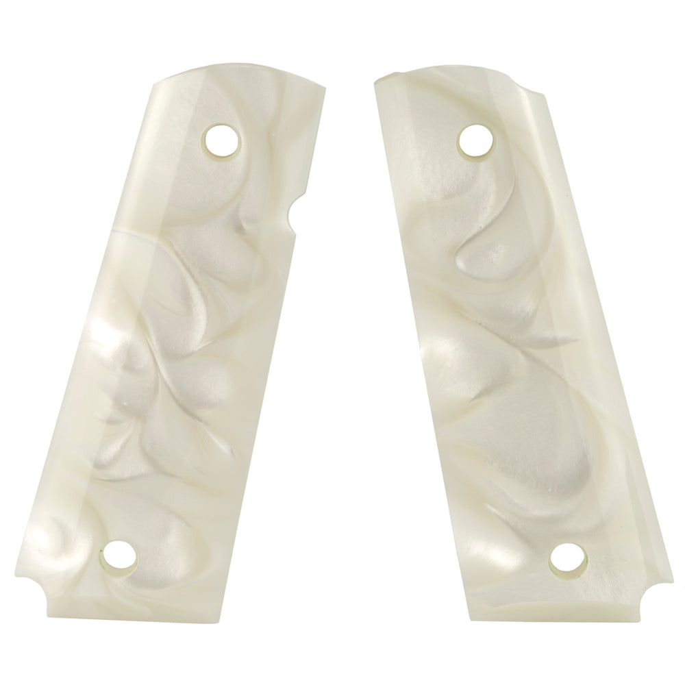 Hogue Grip 1911 Government Pearl Ambidextrous White