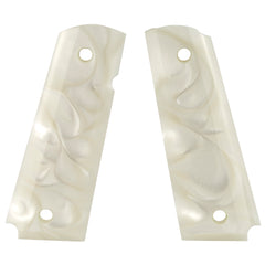 Hogue Grip 1911 Government Pearl Ambidextrous White