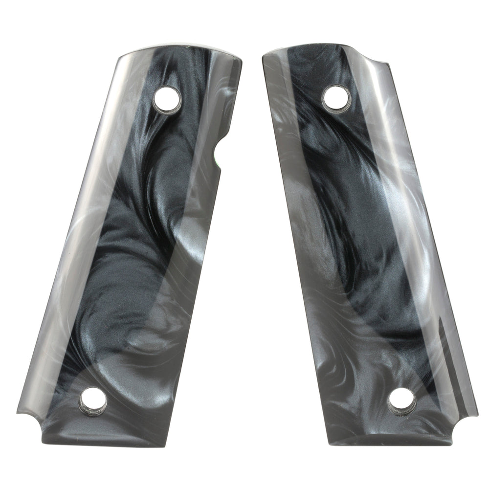 Hogue Grip 1911 Government Pearl Ambidextrous Black