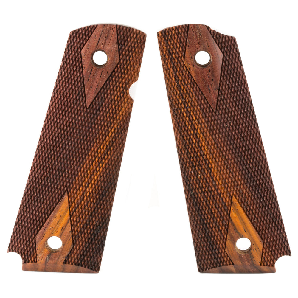 Hogue Grip 1911 Government Cocobolo Chckd Ambidextrous