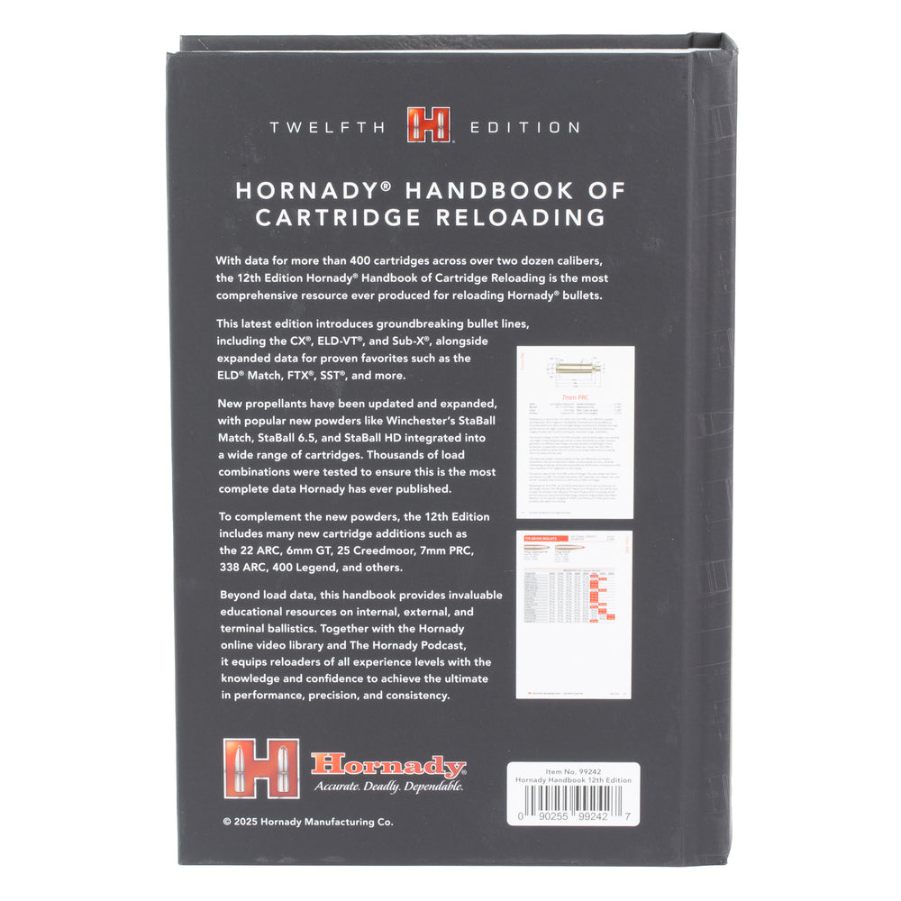 Hornady Handbook 12TH Edition