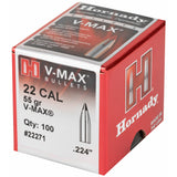 Hornady V-Max 22 Caliber .224 55-Grain 100-Count photo 3