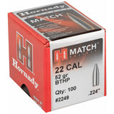 Hornady Match 22 Caliber .224 52-Grain 100-Count photo 2