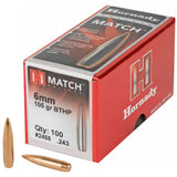 Hornady Match 6mm .243 105-Grain 100-Count photo 1