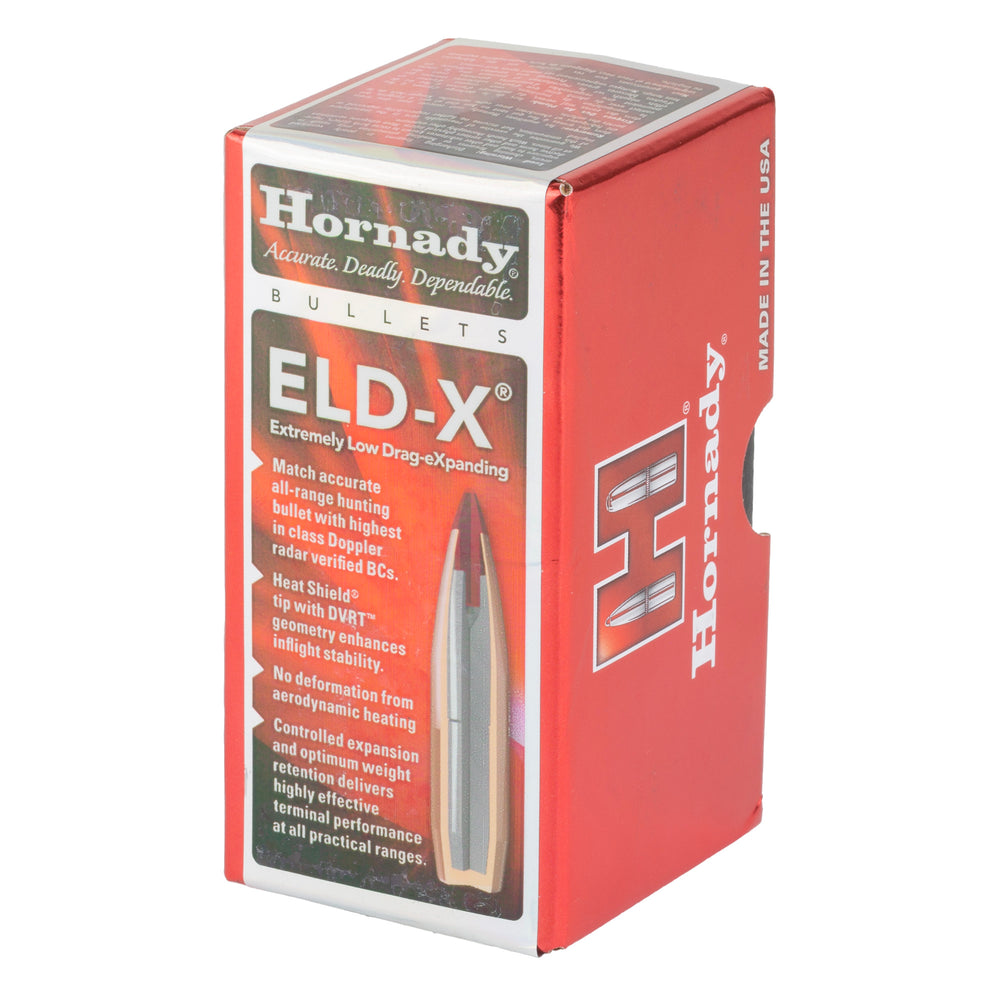 Hornady 25 Caliber .257 128-Grain ELD-X 100-Count