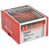 Hornady ELD-M 6.5mm .264 130-Grain 100-Count photo 2