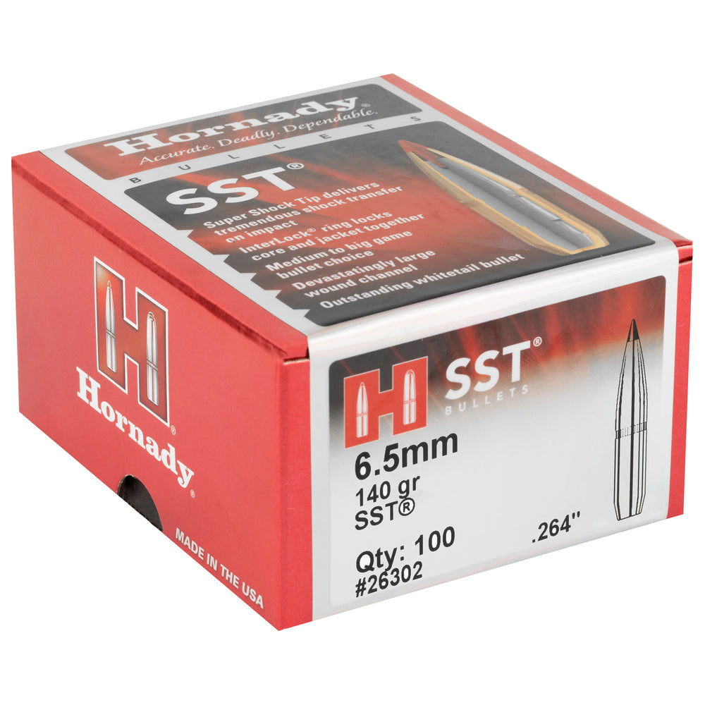 Hornady SST 6.5mm .264 140-Grain 100-Count