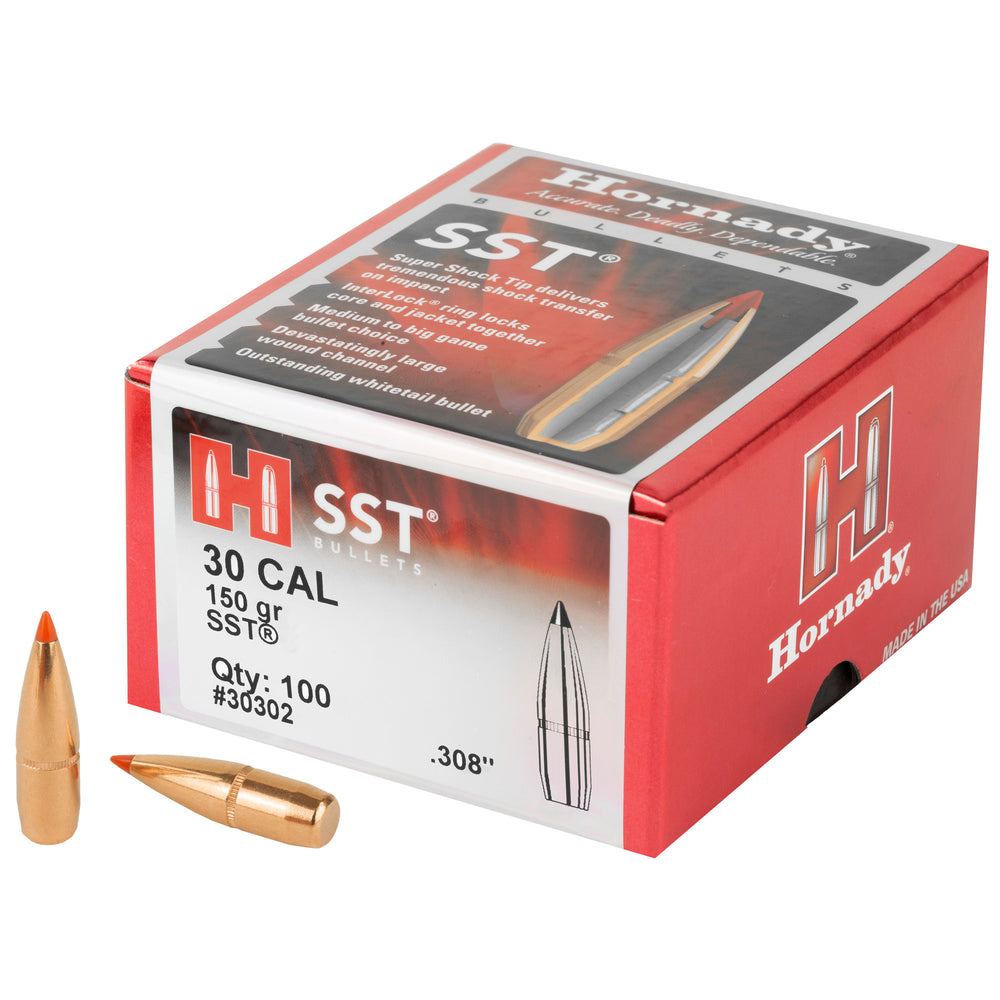 Hornady SST 30 Caliber .308 150-Grain 100-Count