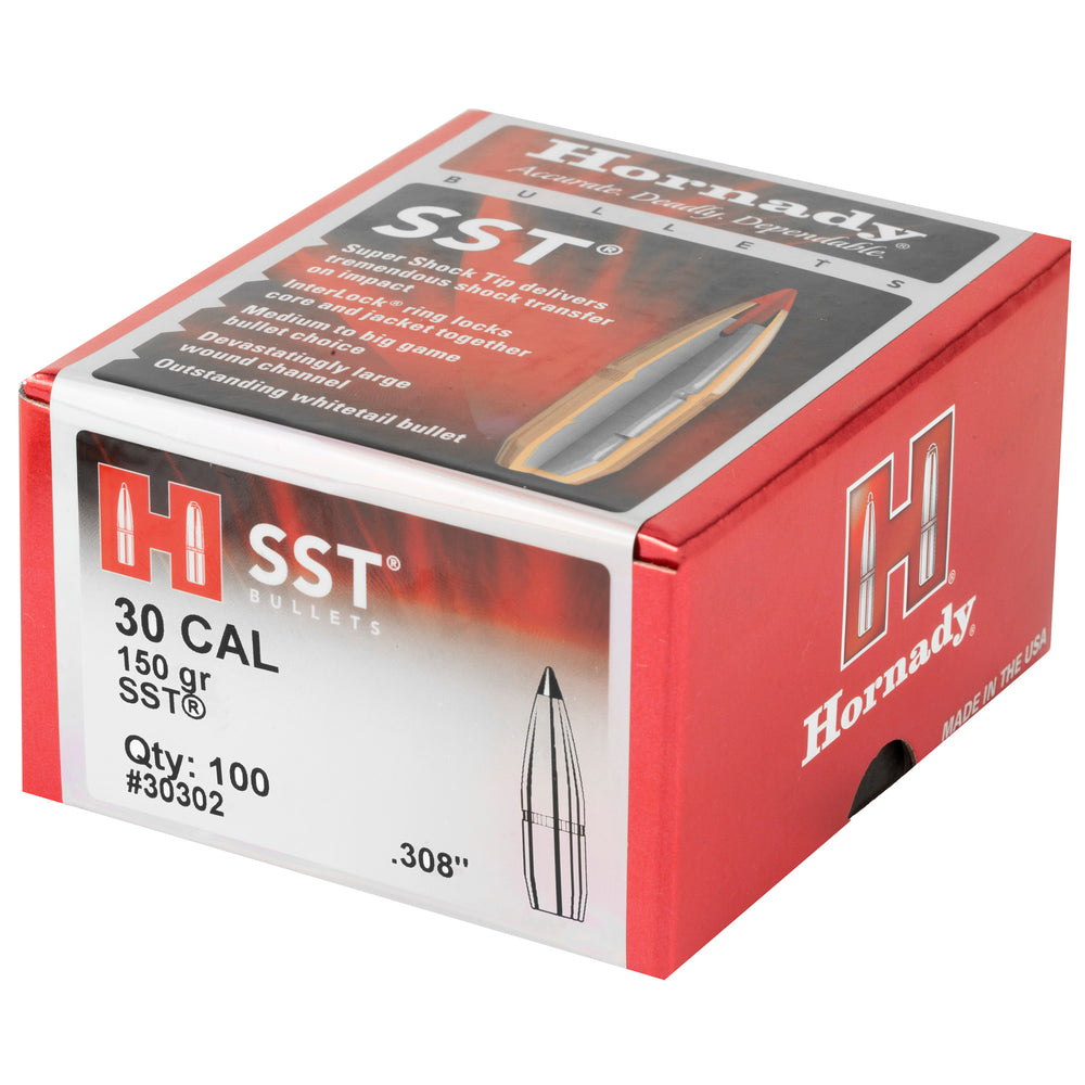 Hornady SST 30 Caliber .308 150-Grain 100-Count