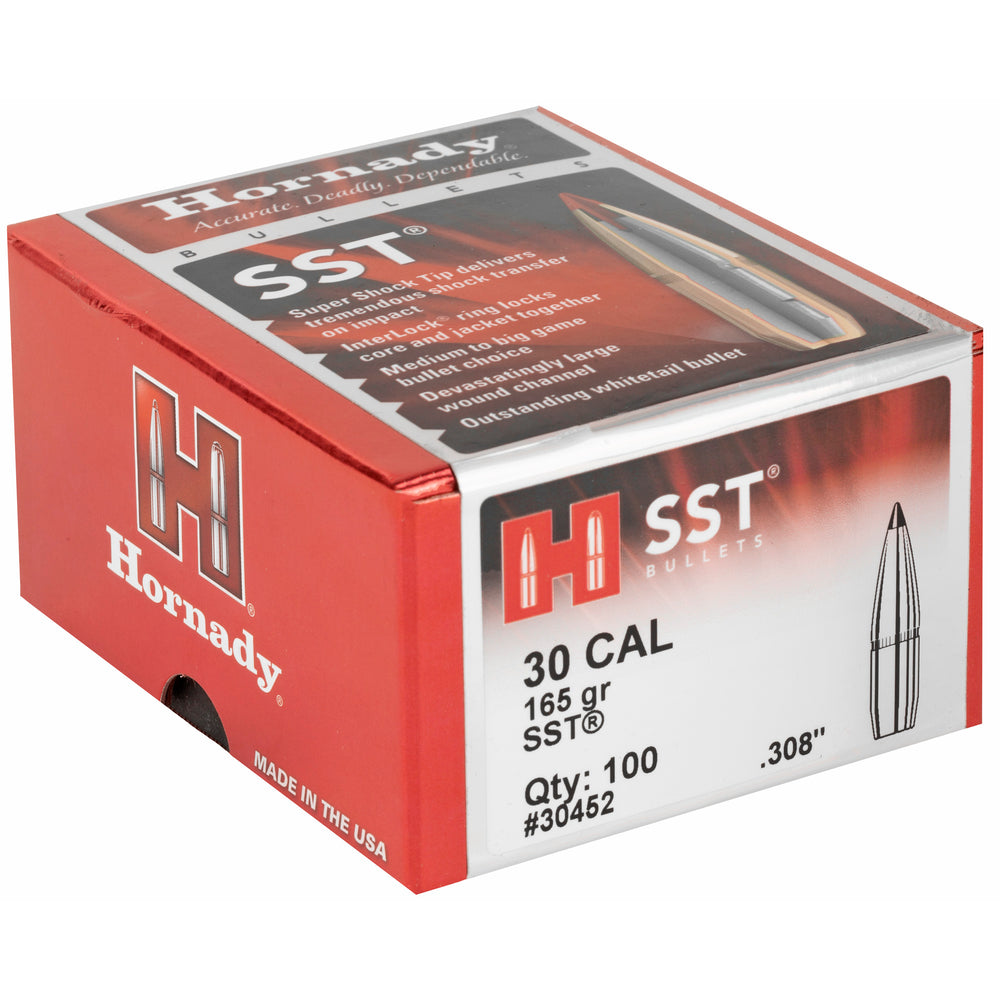 Hornady SST 30 Caliber .308 165-Grain 100-Count