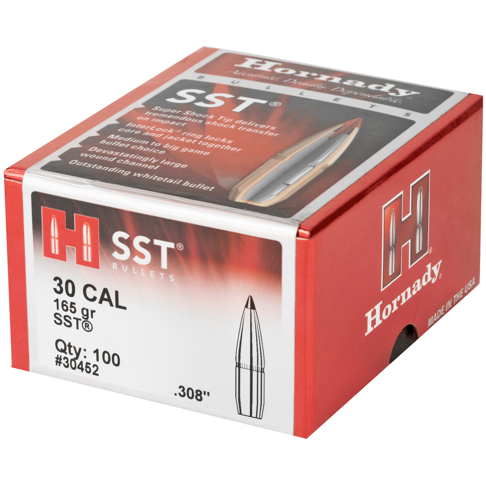 Hornady SST 30 Caliber .308 165-Grain 100-Count