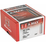 Hornady Match A-Max 30 Caliber 168-Grain 100-Count photo 2