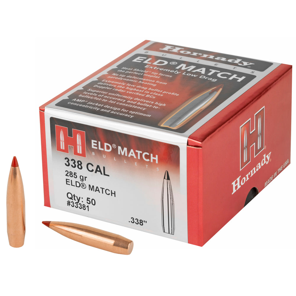 Hornady ELD-M 338 Caliber 285-Grain 50