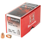 Hornady FMJ-RN 9mm .355 115-Grain 100-Count photo 1