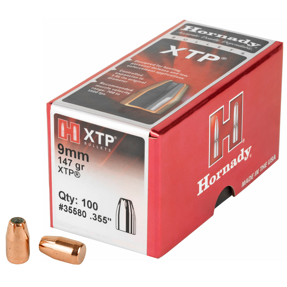 Hornady XTP 9mm .355 147-Grain 100-Count