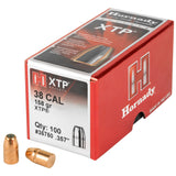 Hornady XTP 38 Caliber .357 158-Grain 100-Count photo 1