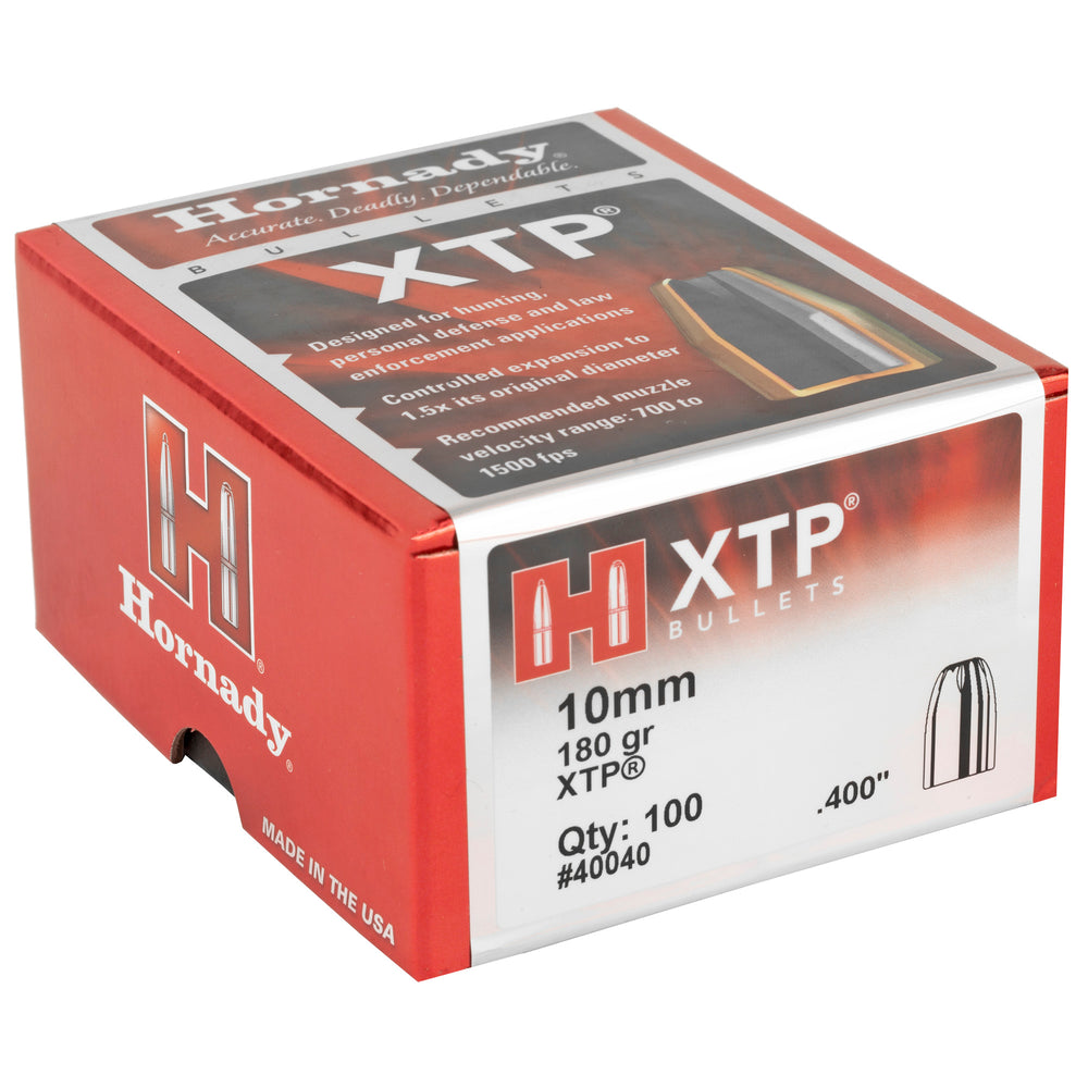 Hornady XTP 10mm .400 180-Grain 100-Count