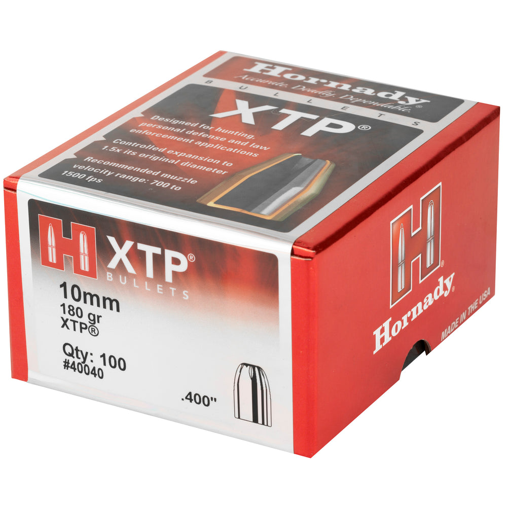 Hornady XTP 10mm .400 180-Grain 100-Count