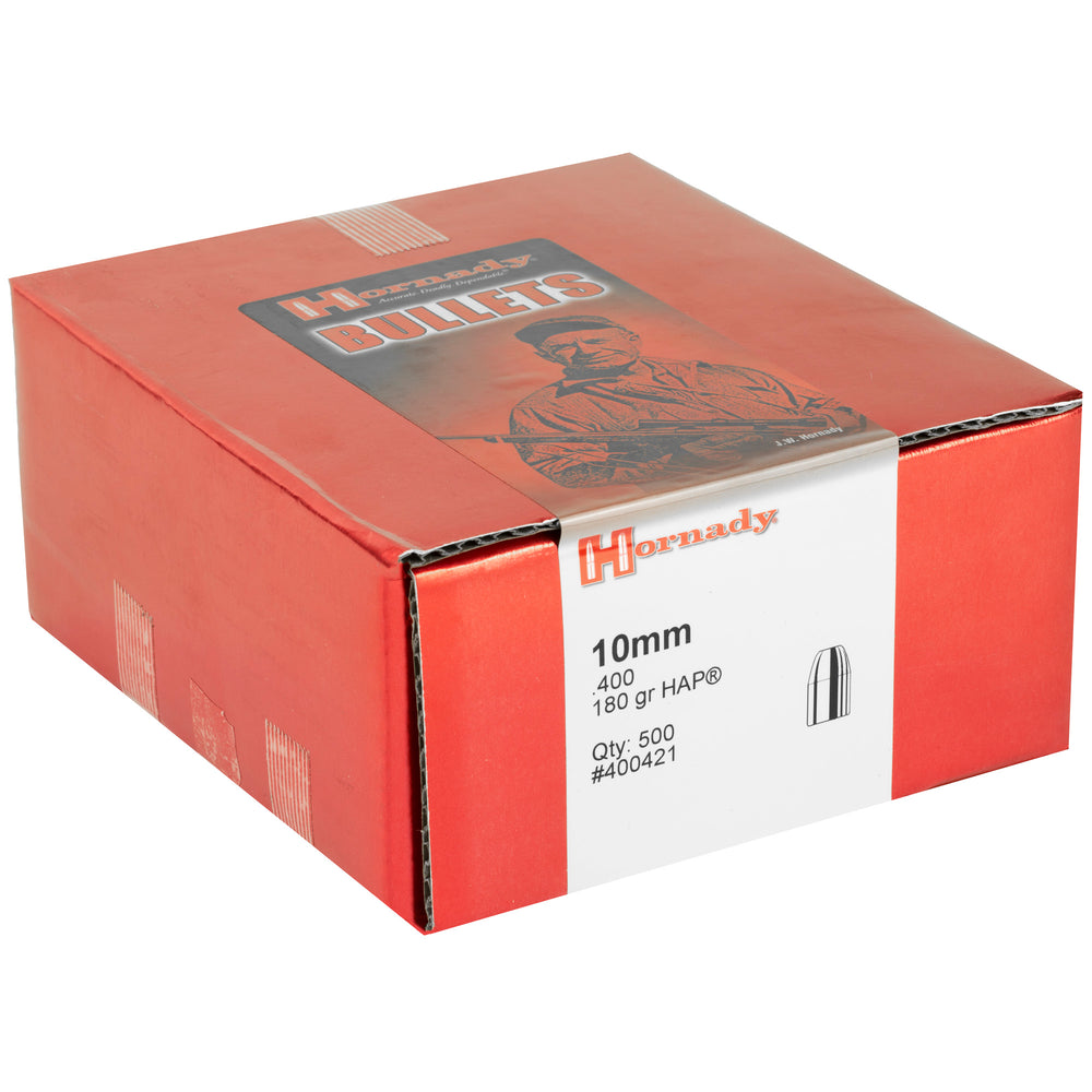 Hornady Hap 10mm .400 180-Grain 500-Count