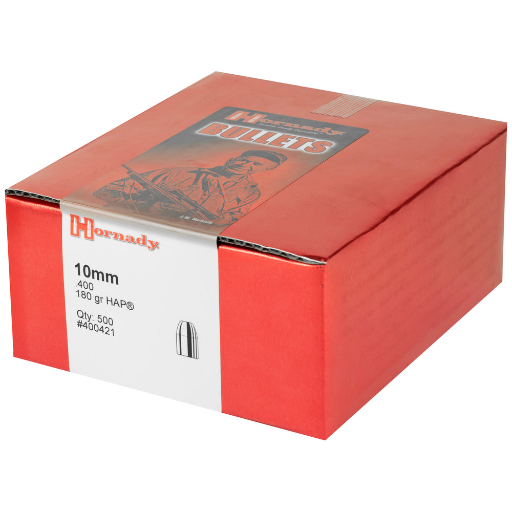 Hornady Hap 10mm .400 180-Grain 500-Count