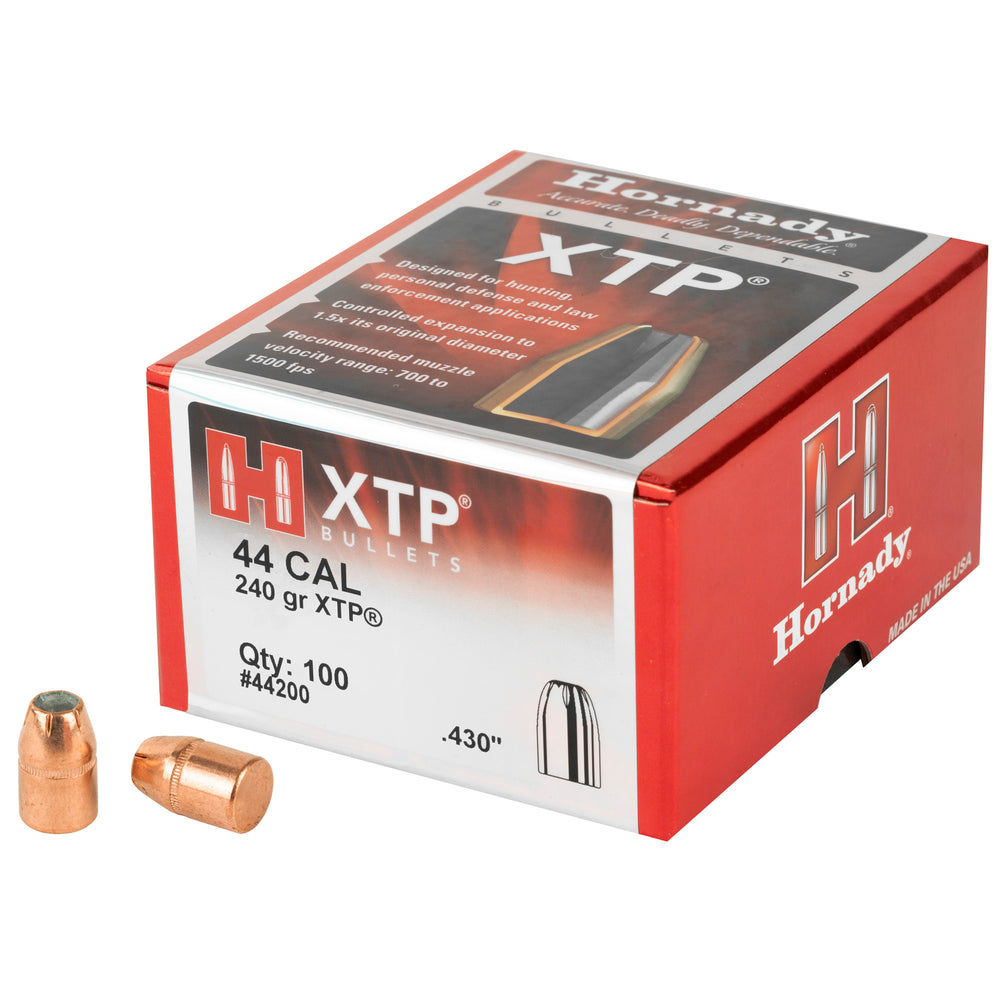 Hornady XTP 44 Caliber .430 240-Grain 100-Count