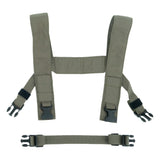 HSP H-Harness Rplcmnt Kit with White Stripe Ranger Green photo 1