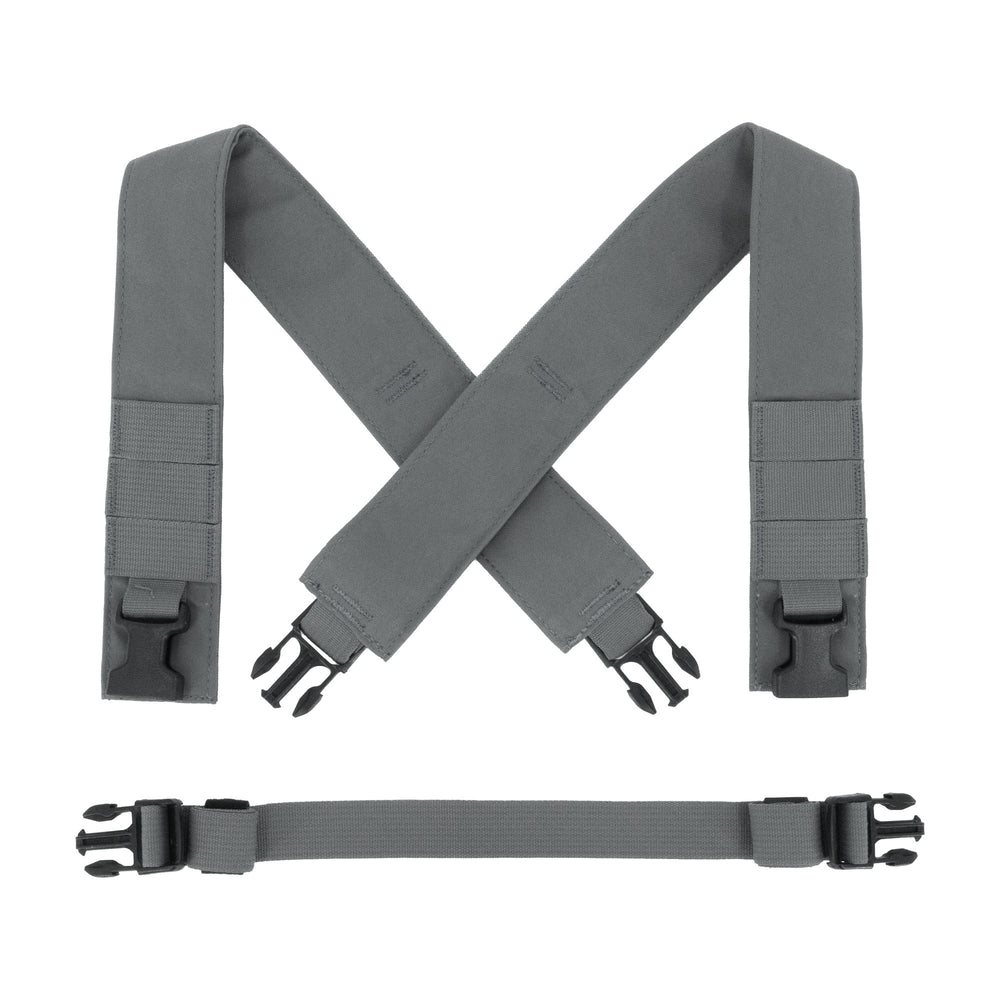 HSP X-Harness Rplcmnt Kit with White Stripe Gray