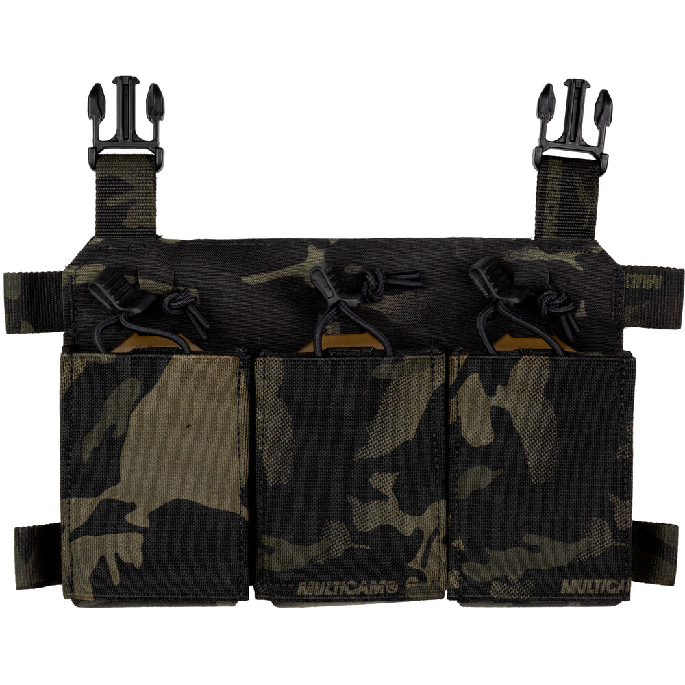 HSP Thorax 3 Placard W/ MP2 Multicam Magazine, Black