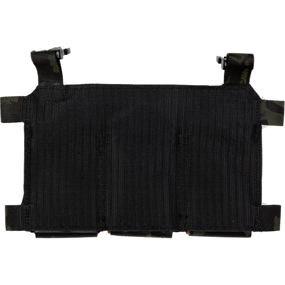 HSP Thorax 3 Placard W/ MP2 Multicam Magazine, Black