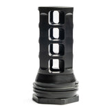 HUXWRX Muzzle Brake QD 338 3/4X24 Black photo 1