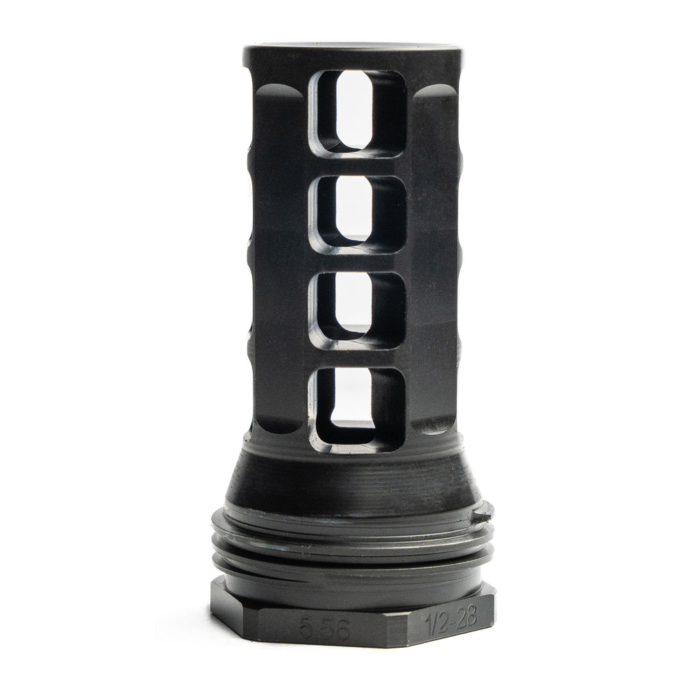 HUXWRX Muzzle Brake QD 338 5/8x24 Black