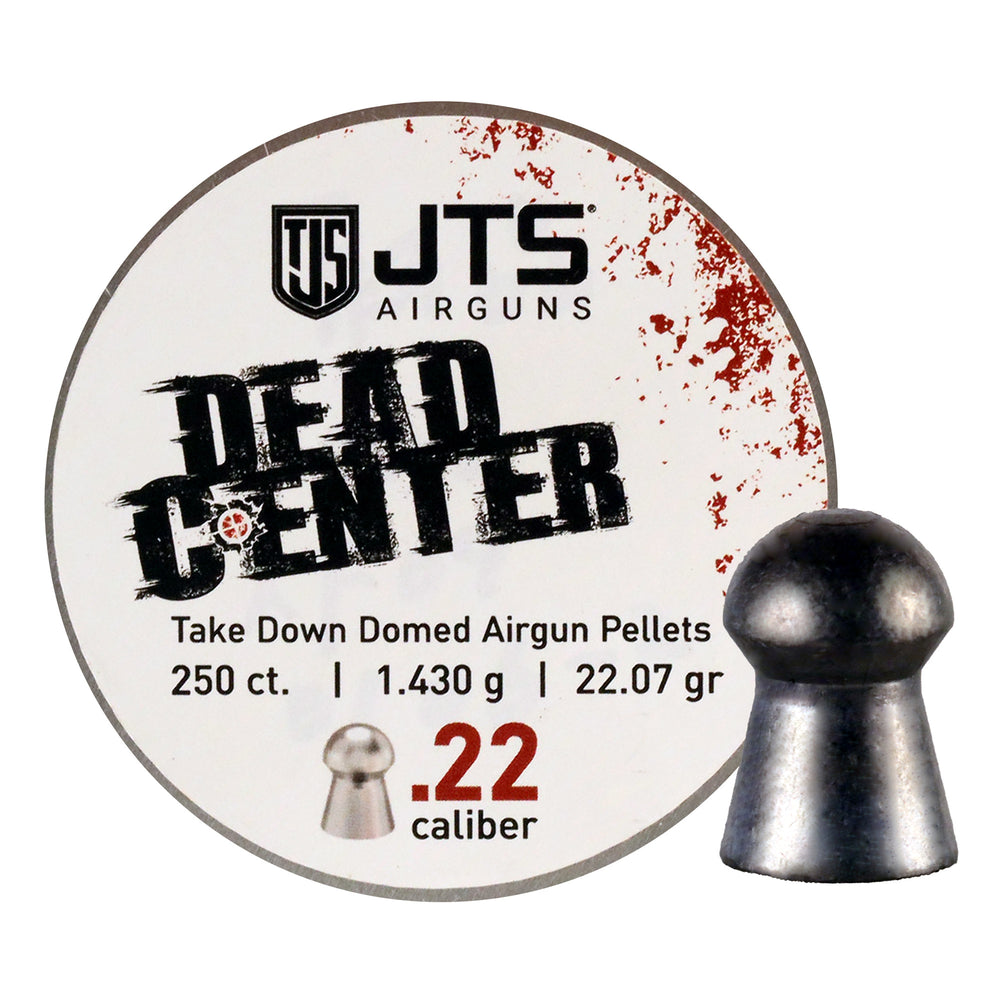 JTS .22 Caliber 22-Grain Domed 250-Count