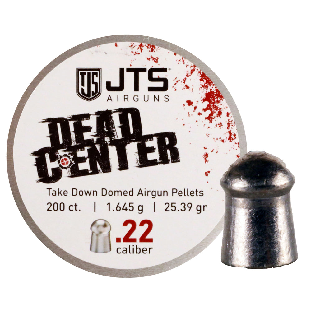 JTS .22 Caliber 25-Grain Domed 200-Count
