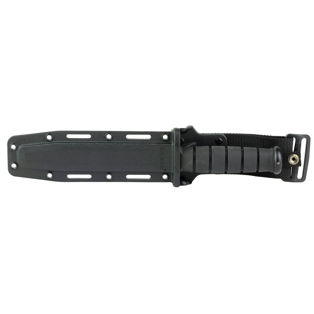 KA-BAR Fighting KNF 7 Black Serrated with Sheath