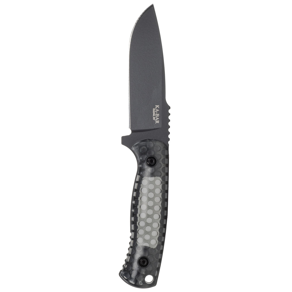 KA-BAR Cool Name Drop Point Black with Sheath