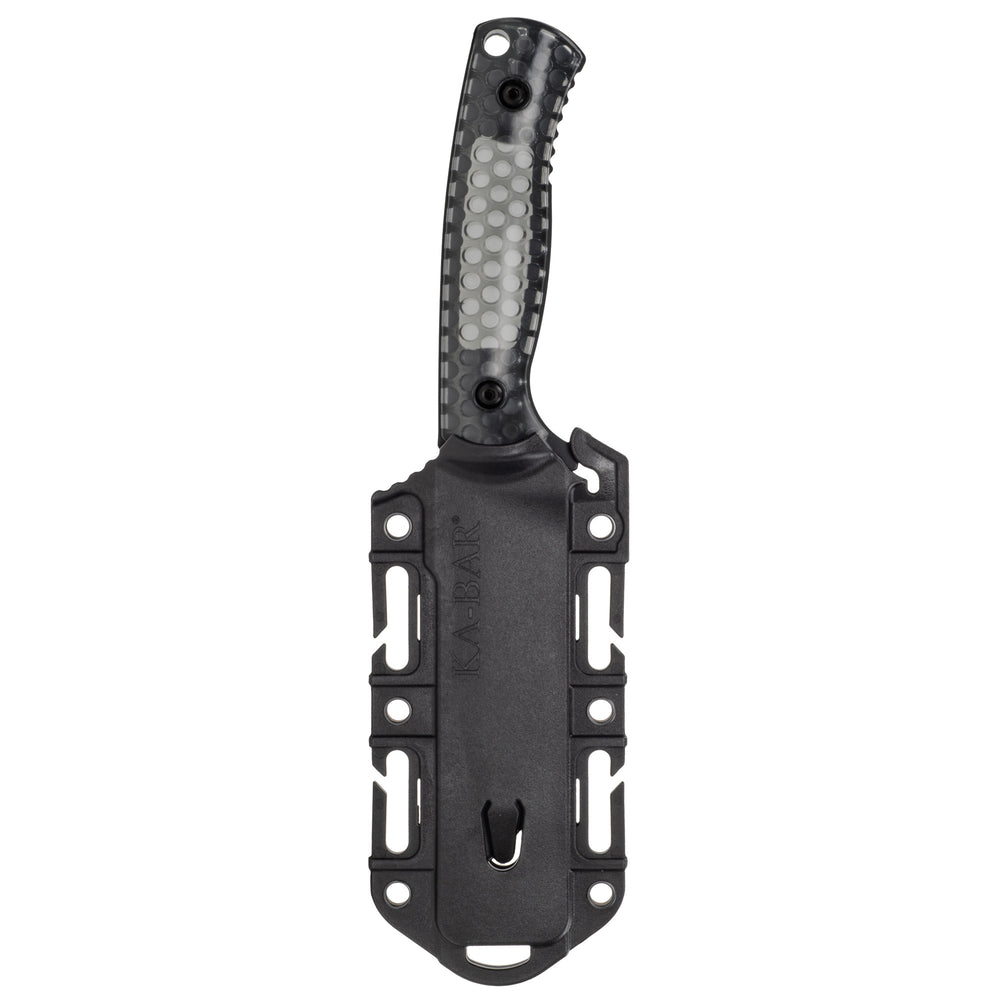 KA-BAR Cool Name Drop Point Black with Sheath