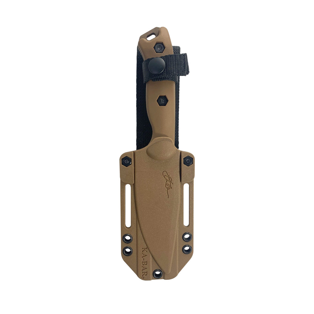 KA-BAR Becker Harpoon BRNT Bronze with Sheath