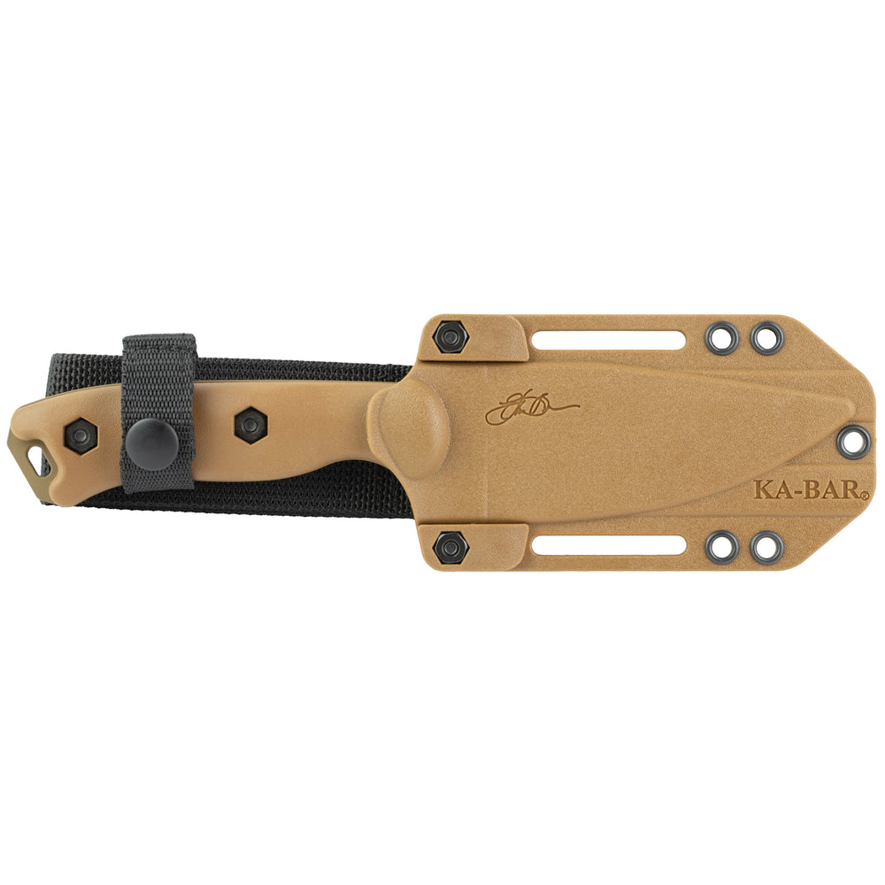 KA-BAR BK19 Becker Nessmuk with Sheath Brown