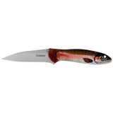 Kershaw Leek 3 RNBW Trout/Silver photo 1