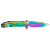 Kershaw Outcome 2.8 Rainbow PVD photo 2