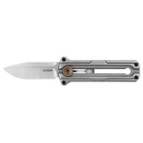 Kershaw Cybernet 2.4 Plain OTF Silver photo 1