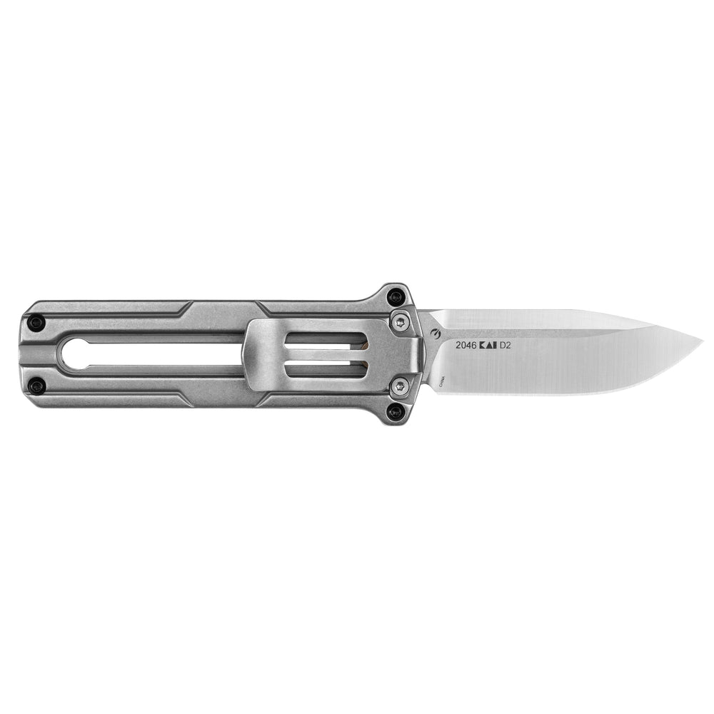Kershaw Cybernet 2.4 Plain OTF Silver