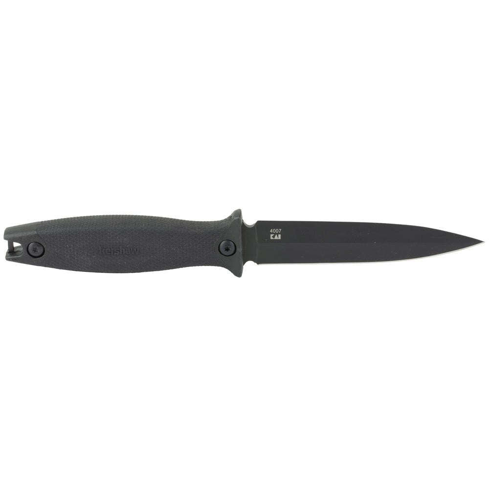 Kershaw Secret Agent Black Plain with Sheath