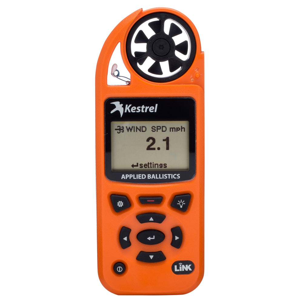 Kestrel Elite W/Ballistics Link Orange