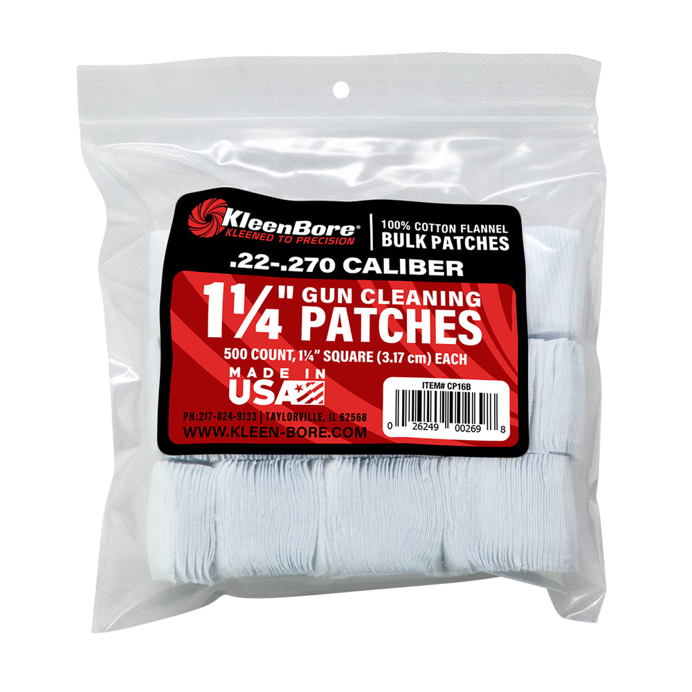 Kleen-Bore BR Springfield Patch 22-270 500-Pack