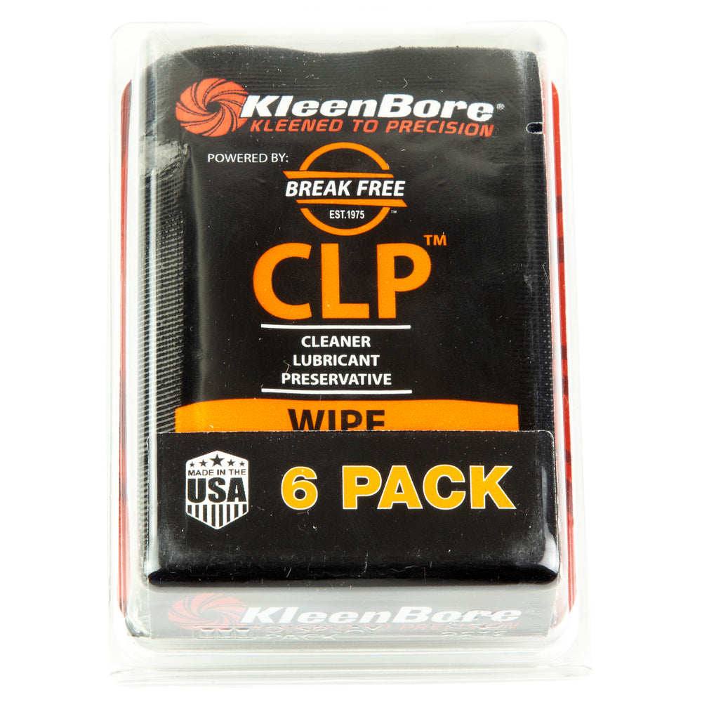 Kleen-Bore BR CLP Break Free Wipe 6-Pack