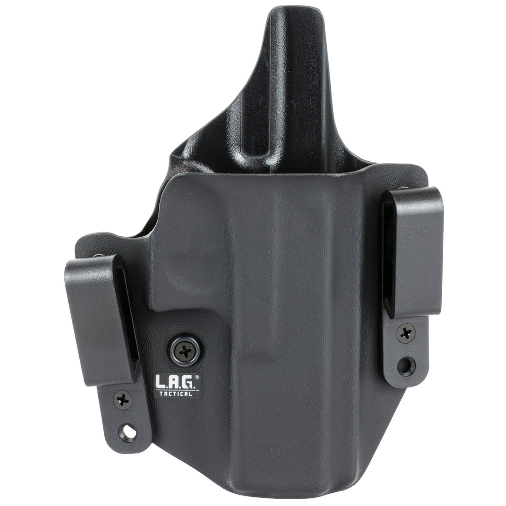 L.A.G. Defender For Glock 17 OWB/IWB Black Right-Hand