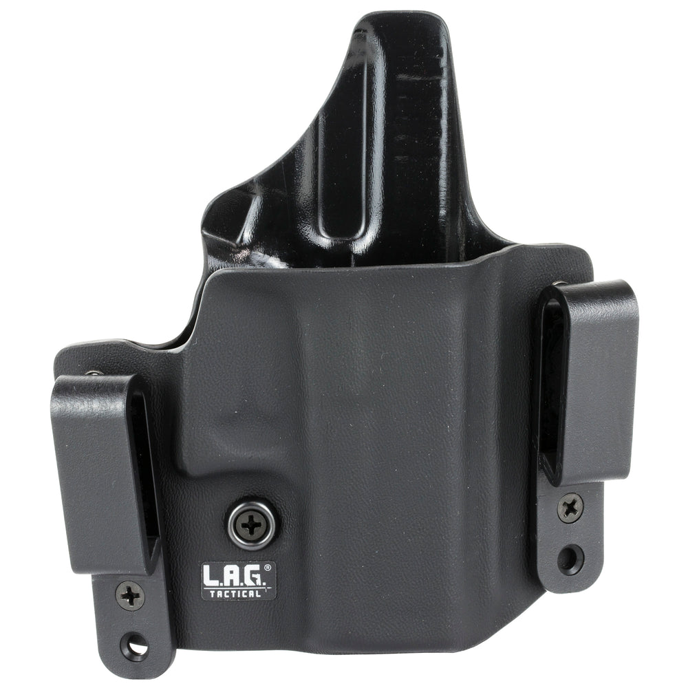 L.A.G. Defender For Glock 43 OWB/IWB Black Right-Hand