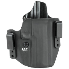 L.A.G. Defender Sig P320F OWB/IWB Black Right-Hand
